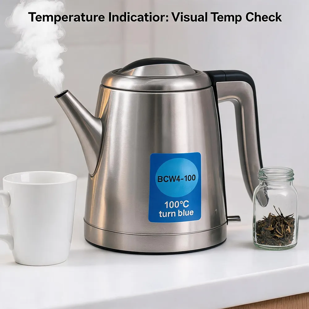 Individuell bedruckte Temperaturetikette