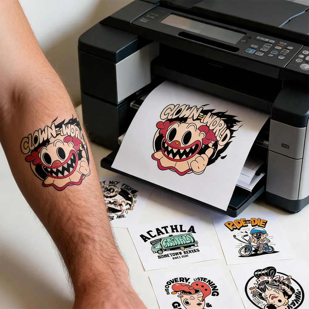 Schnelltransfer-Tattoopapier