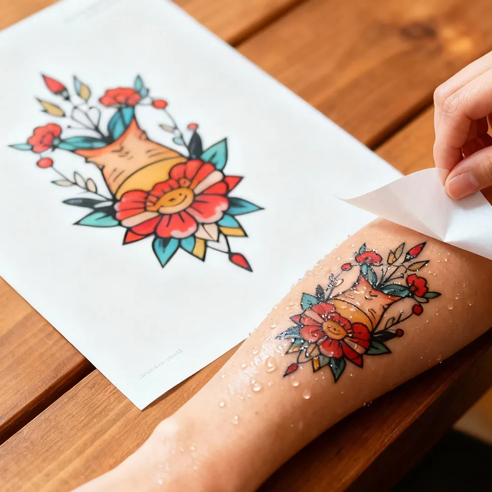 Schnelltransfer-Tattoopapier