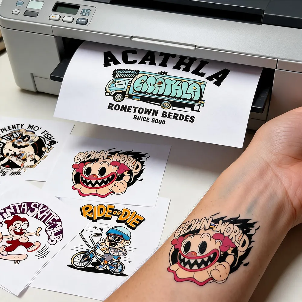 Hochauflösendes Tattoopapier