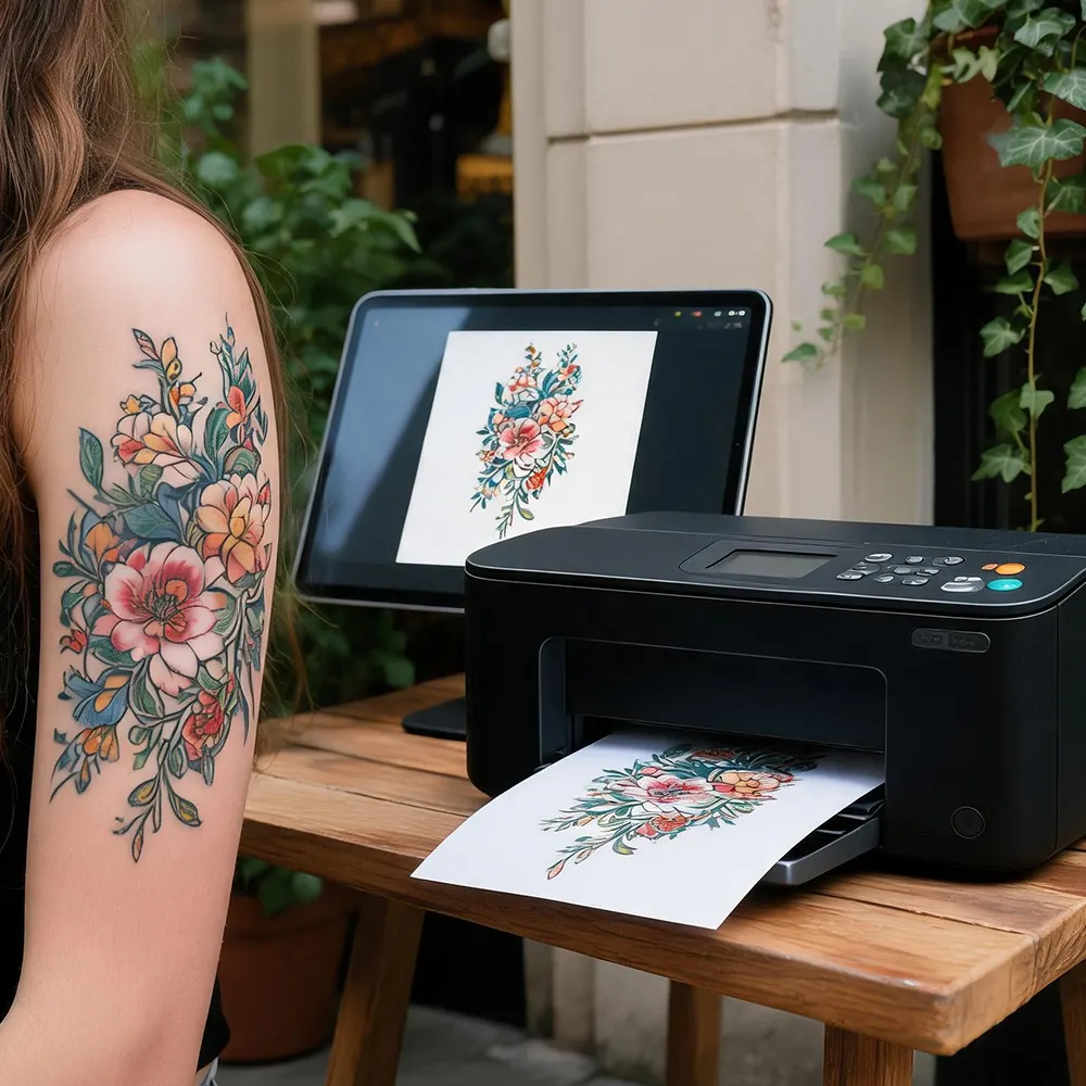 Inkjet-Tattoo-Transferpapier