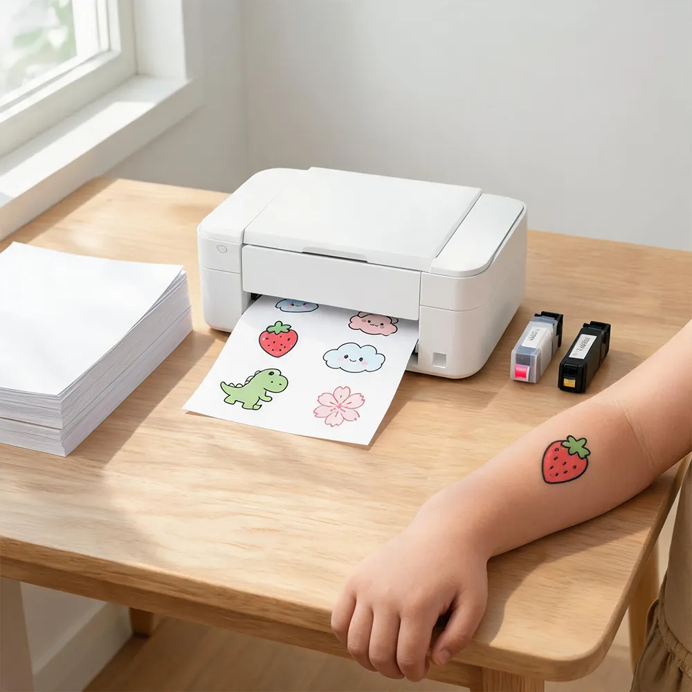 Großformatiges Tattoopapier