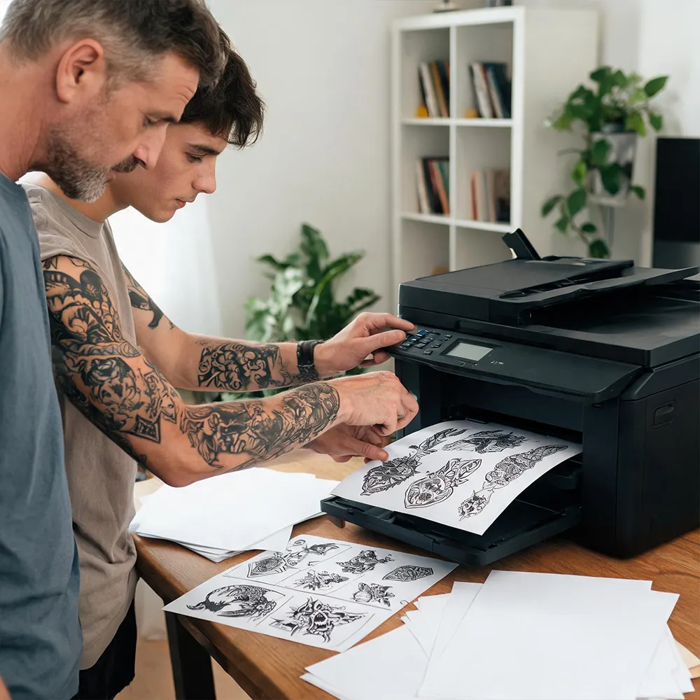 Laser-Tattoo-Transferpapier