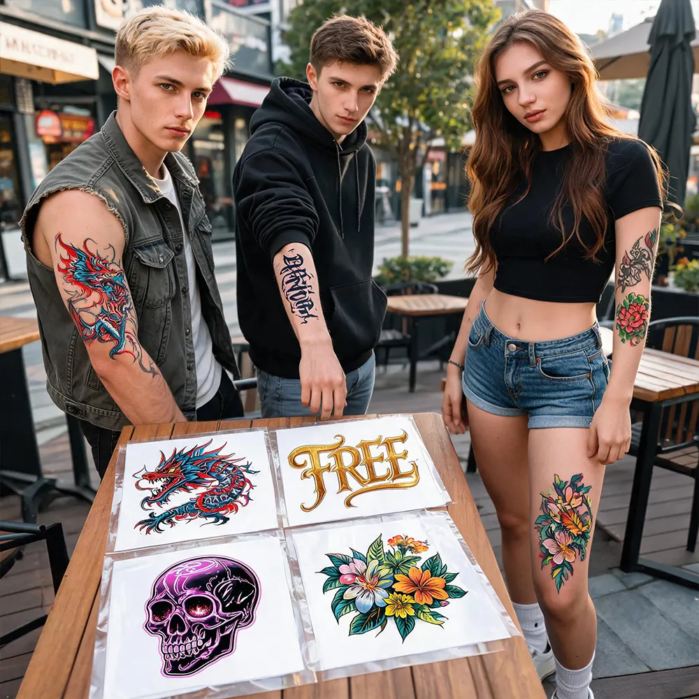Tattoopapier in Lettergröße