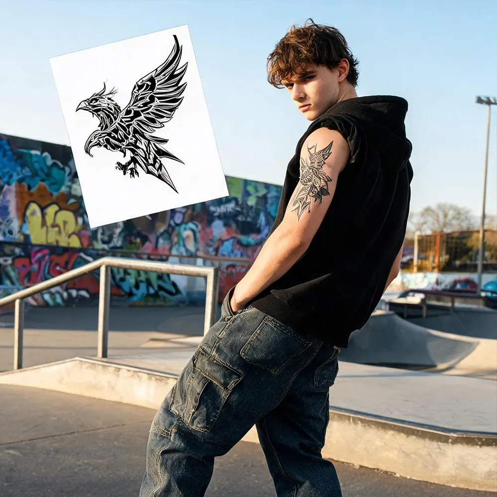 Langanhaltendes Tattoopapier