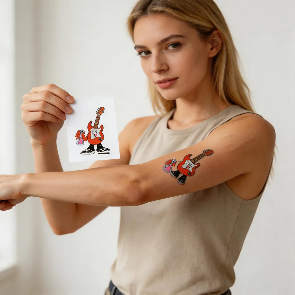 Drucke deine eigenen Tattoos