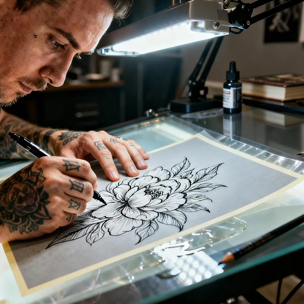 Professionelles Tattoo-Transferpapier