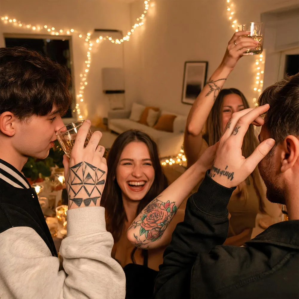 Werbe-Tattoo-Aufkleber