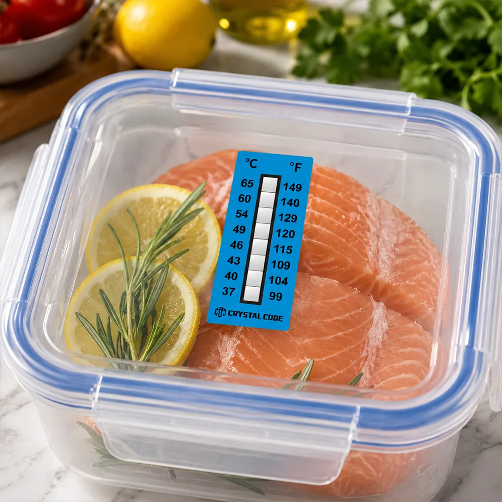 Selbstklebender Thermometerstreifen