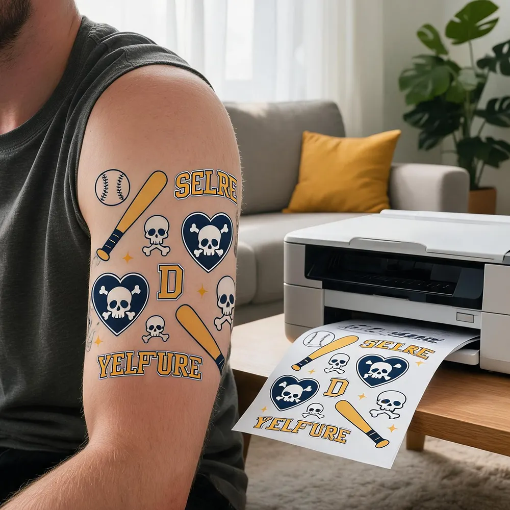 Hautfreundliches Tattoopapier