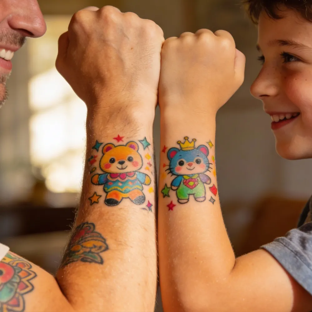 Tattoo-Papierpaket