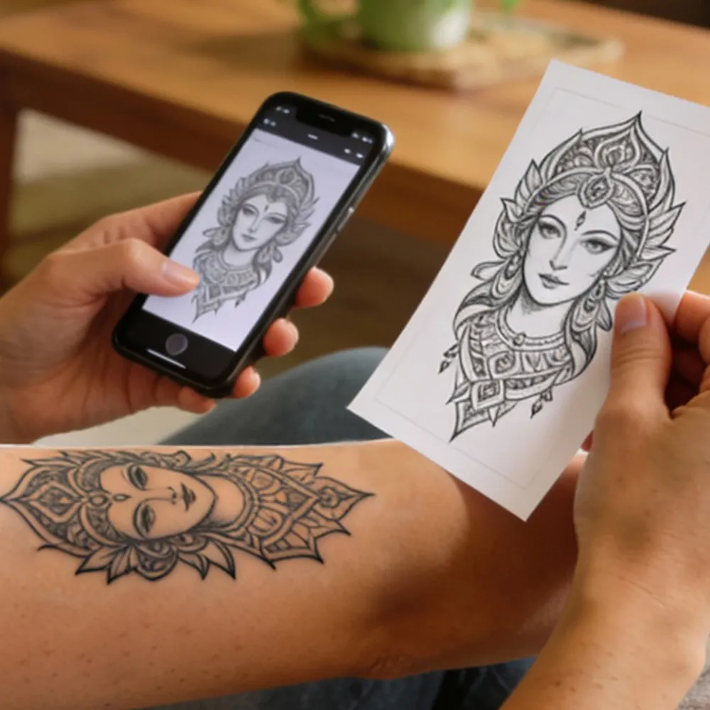 Tattoo-Papierblätter