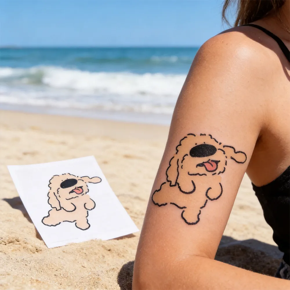 Tattoo-Aufkleber für die Haut