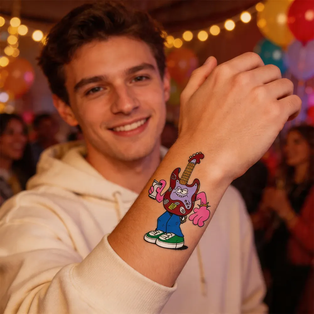 Tattoo-Aufkleber für die Haut