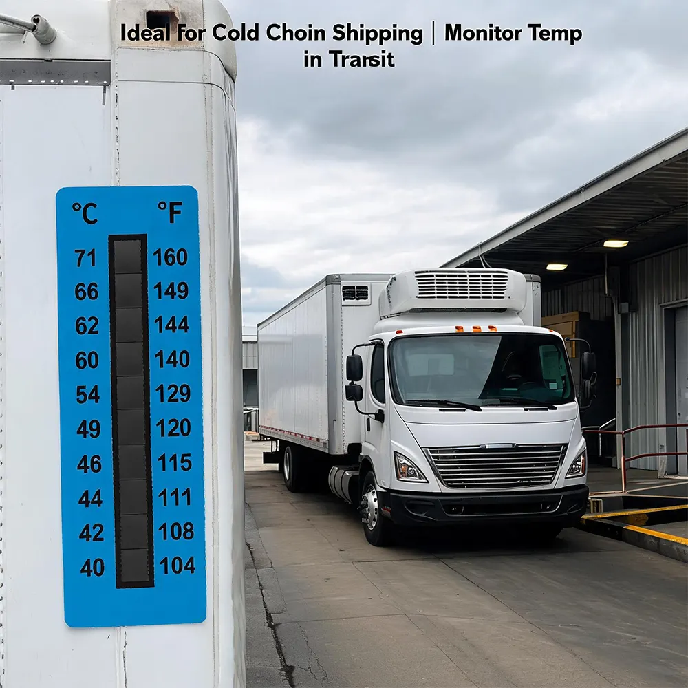 Temperaturempfindliches Etikett