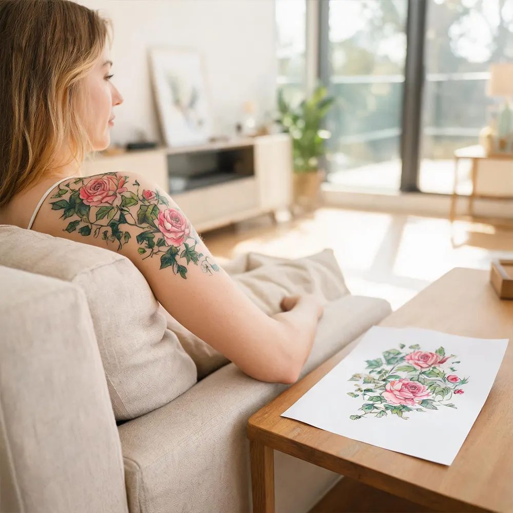 Temporäres Tattoopapier für das Geschäft