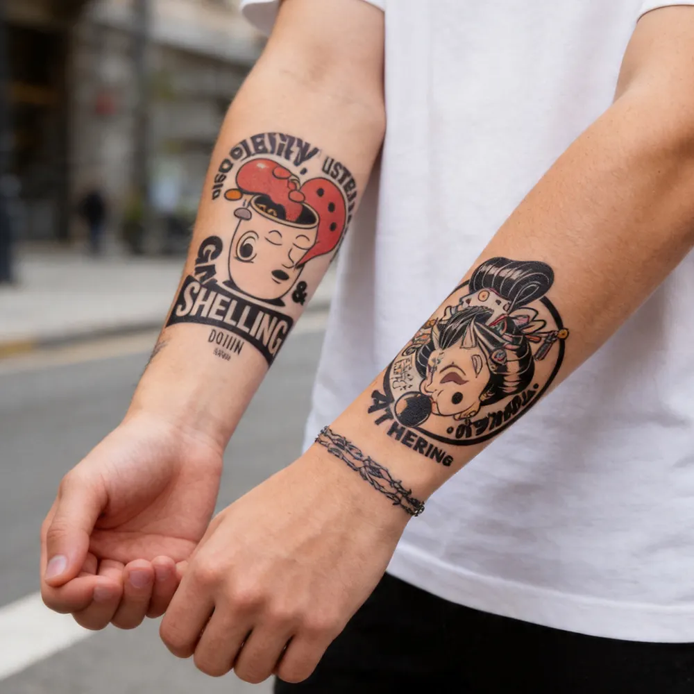 Temporäres Tattoo-Transferpapier