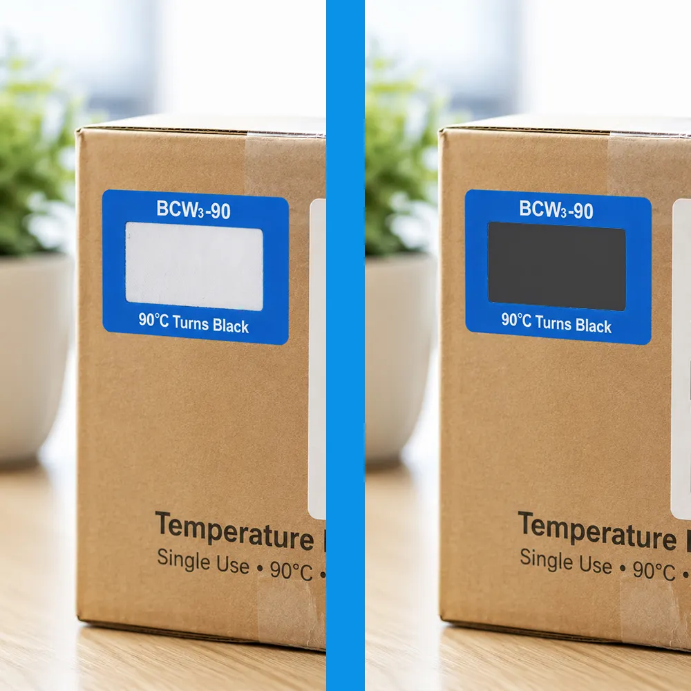 Transporttemperaturüberwachungsetikett