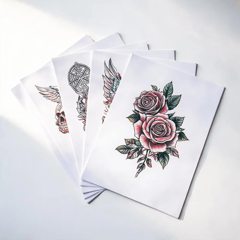 Wasserrutschen-Tattoopapier