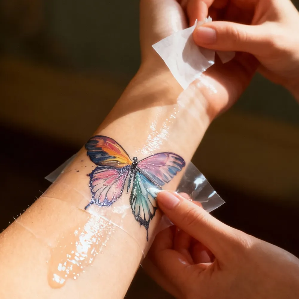 Wasserrutschen-Tattoopapier
