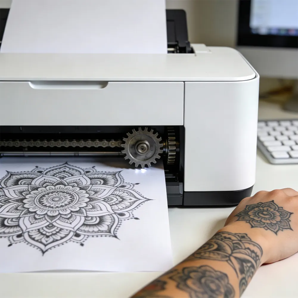 Wassertransfer-Tattoopapier
