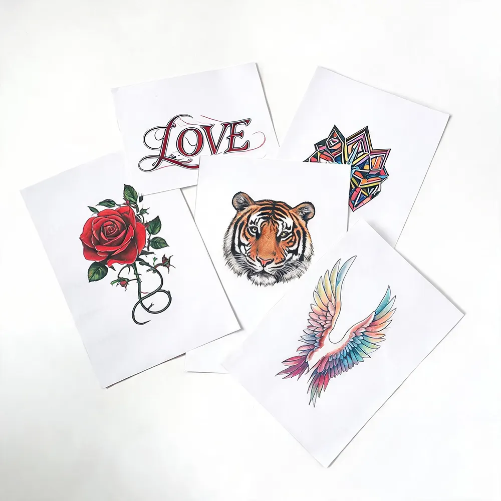 Weißes Tattoopapier