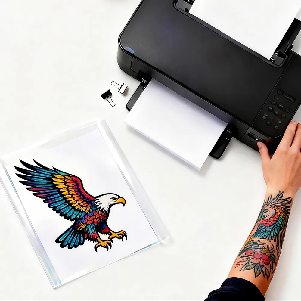 Weißes Tattoopapier