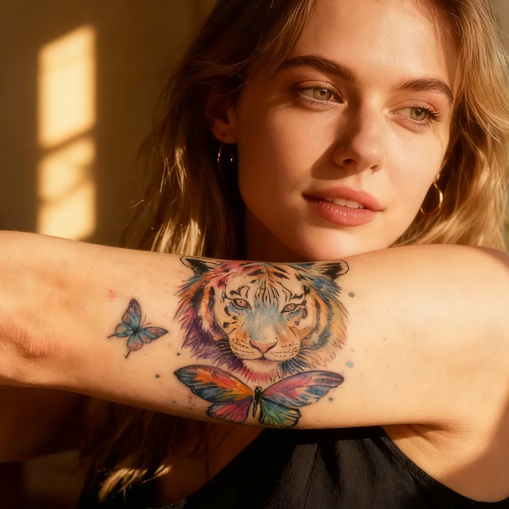Weißes Tattoopapier