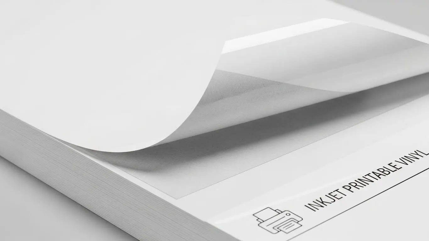Wie man Vinylaufkleberpapier für einen Tintenstrahldrucker verwendet